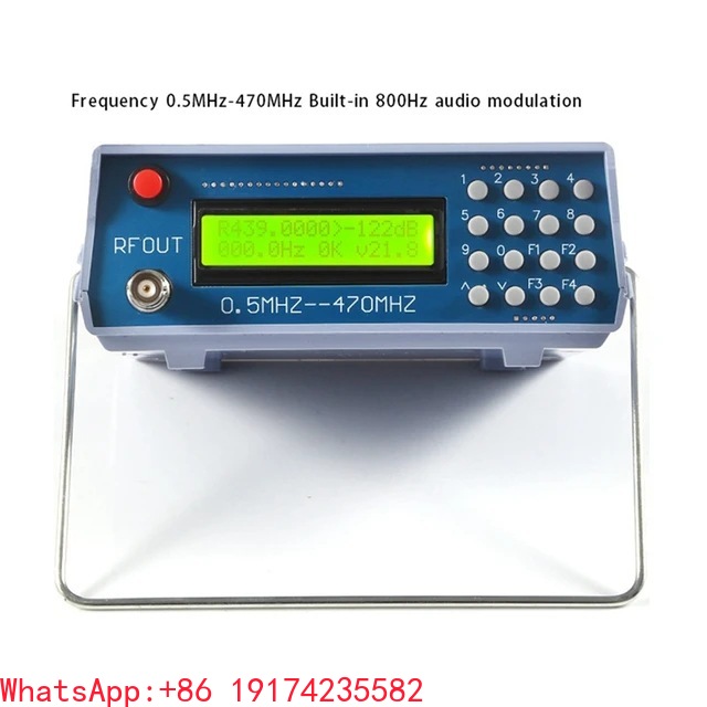 Rf Signal Generator 0.5Mhz To 470Mhz - Generador de Señales RF de 0.5Mhz